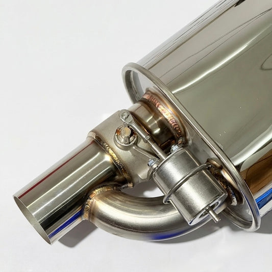 Remus Single Tip Valvetronic Exhaust – Performance Muffler with Remote Valve Control