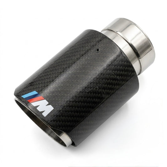 M-Style Gloss Carbon Fiber Exhaust Tip – Exhaust Tip