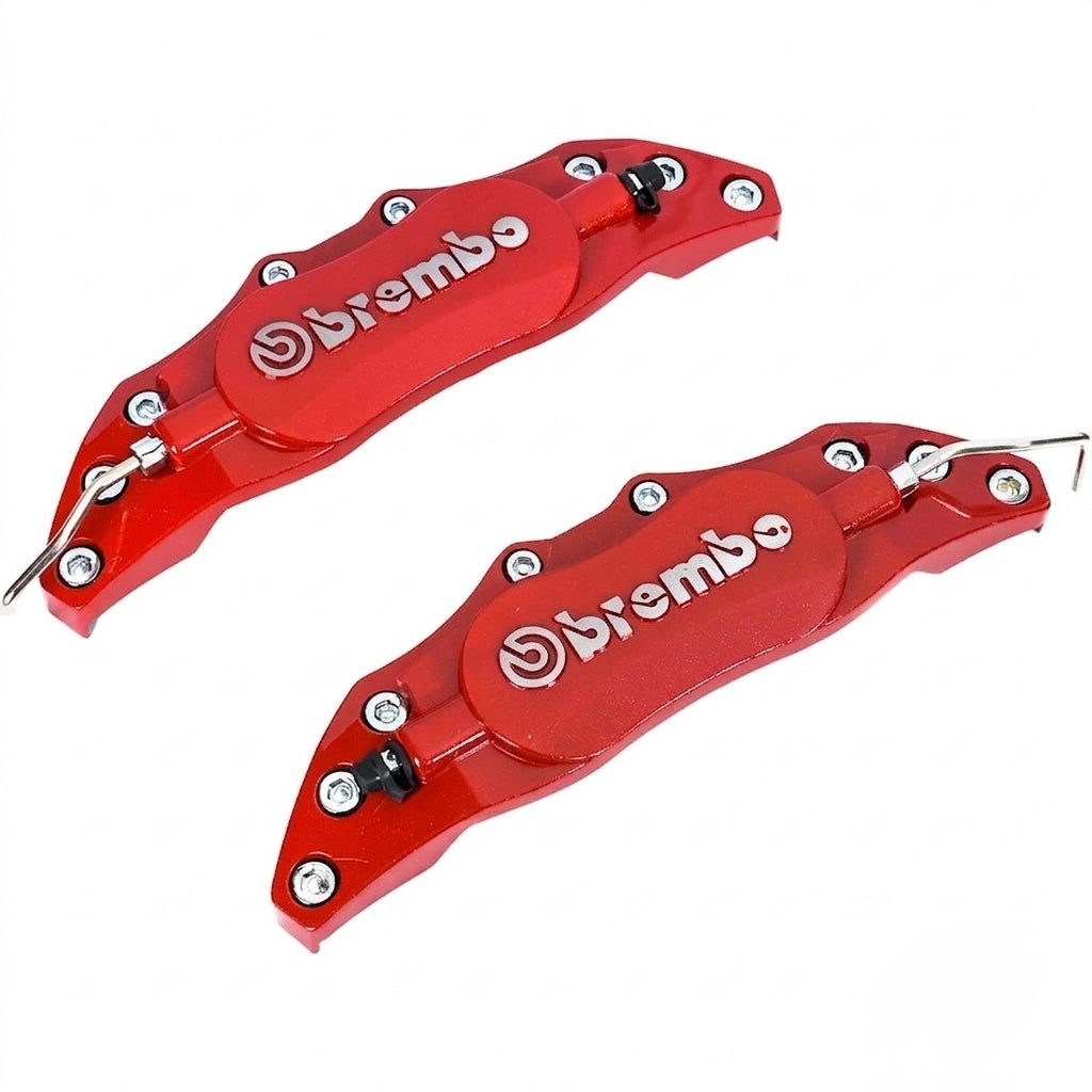 brembo style aluminum brake caliper protector covers
universal pvc brake caliper covers 2 piece set
aluminum look brake caliper covers for cars
aftermarket brembo style caliper protector covers
universal decorative brake caliper cover set
