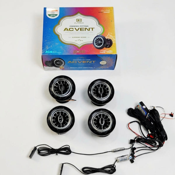 Cardi K4 AC Vent & Foot Light For Mahindra Thar & ROXX | Moving Stars Effect