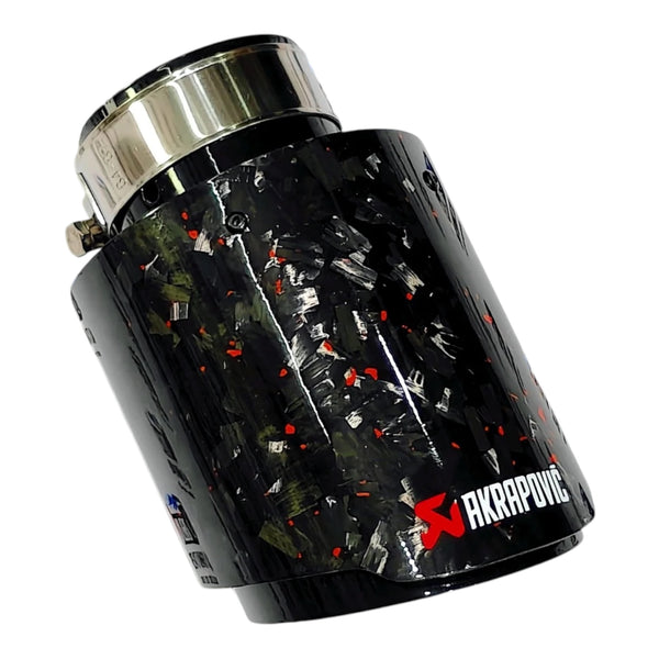 akrapovic forged carbon red single exhaust tip
universal red forged carbon exhaust tip
stainless steel forged carbon exhaust tip
aftermarket akrapovic style exhaust tip
premium red forged carbon exhaust tip