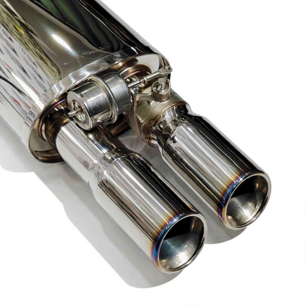 Remus Valvetronic Exhaust – Dual Stainless Steel Tips with Remote Valve Control