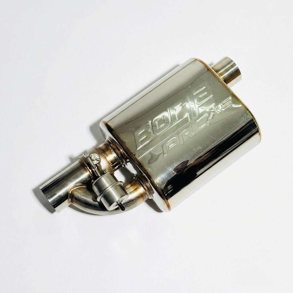 borla valvetronic single tip side inlet exhaust
side inlet performance muffler
remote control borla style exhaust
stainless steel single tip valvetronic exhaust
universal side inlet exhaust system