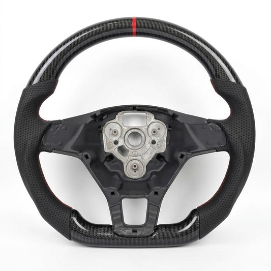 VW Polo Hydro-Dipped Carbon Fiber Steering Wheel – Premium Sport Interior Upgrade