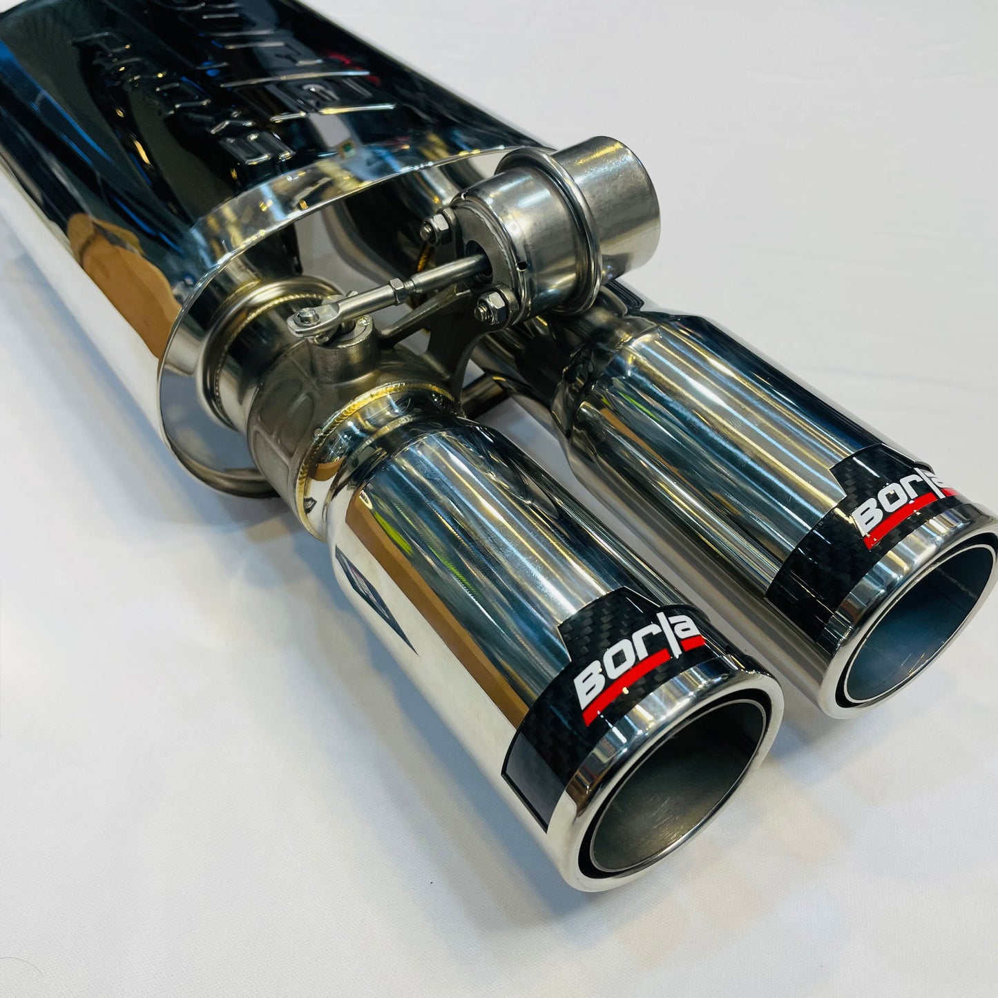 Borla Valvetronic Exhaust – Dual Carbon Fiber Tips with Remote Valve Control