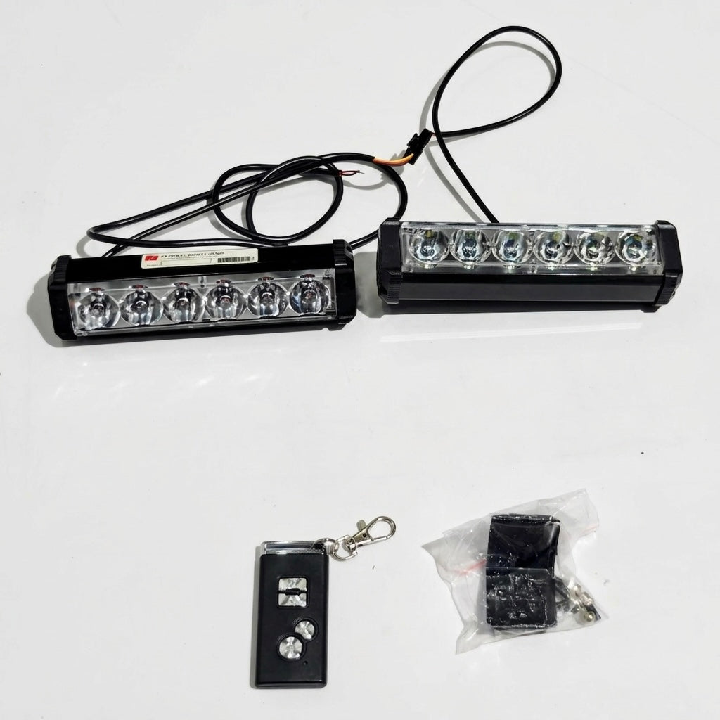 remote control federal flashers 3 in 1
2 cob led strobe lights for cars
universal wireless led flasher kit
aftermarket cob led warning lights
12v remote control strobe light system
