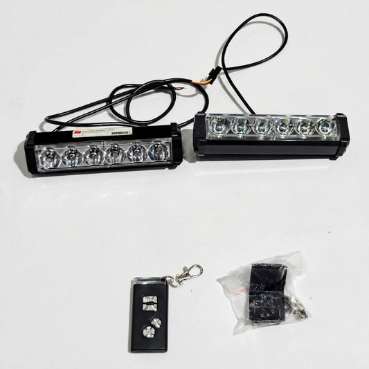 remote control federal flashers 3 in 1
2 cob led strobe lights for cars
universal wireless led flasher kit
aftermarket cob led warning lights
12v remote control strobe light system