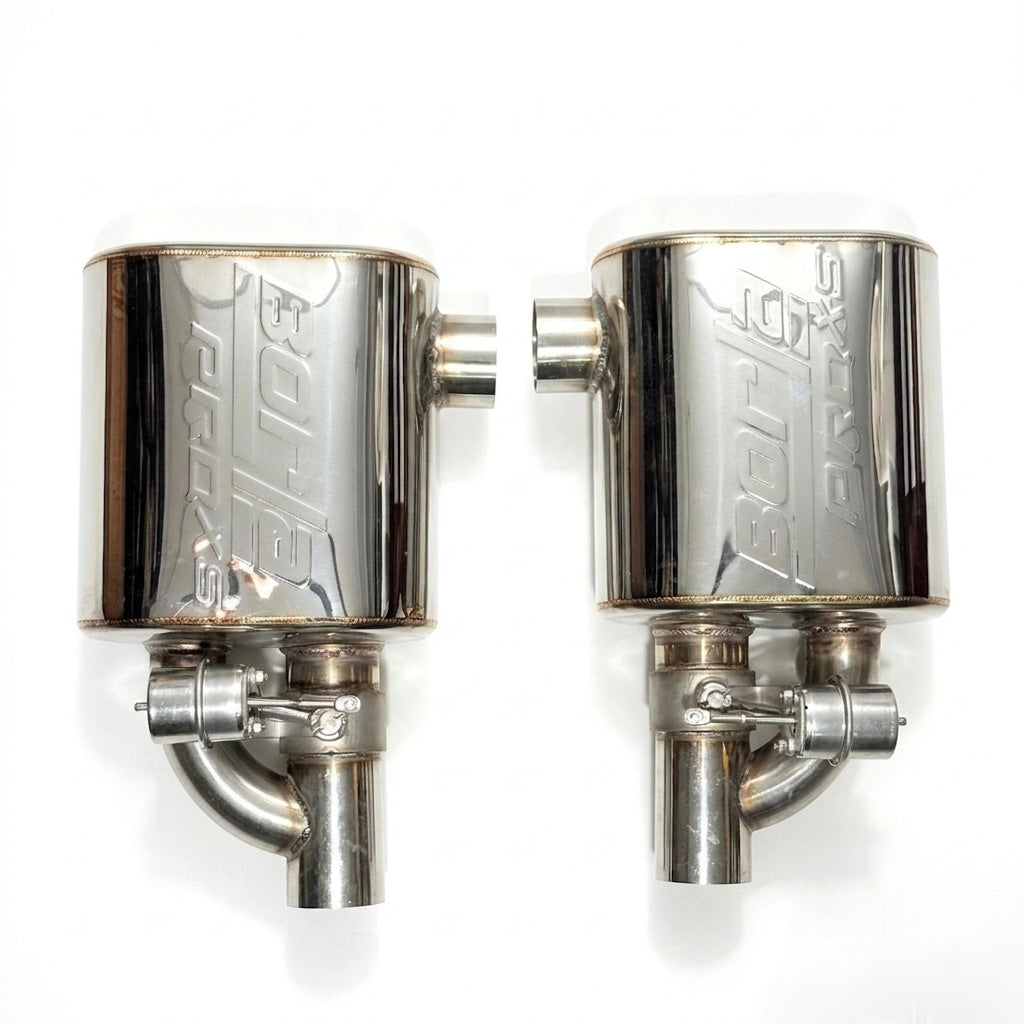 borla valvetronic single tip side inlet exhaust
side inlet performance muffler
remote control borla style exhaust
stainless steel single tip valvetronic exhaust
universal side inlet exhaust system