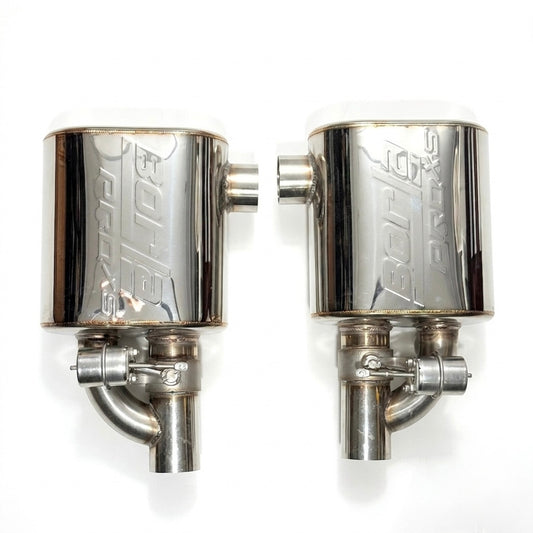 borla valvetronic single tip side inlet exhaust
side inlet performance muffler
remote control borla style exhaust
stainless steel single tip valvetronic exhaust
universal side inlet exhaust system