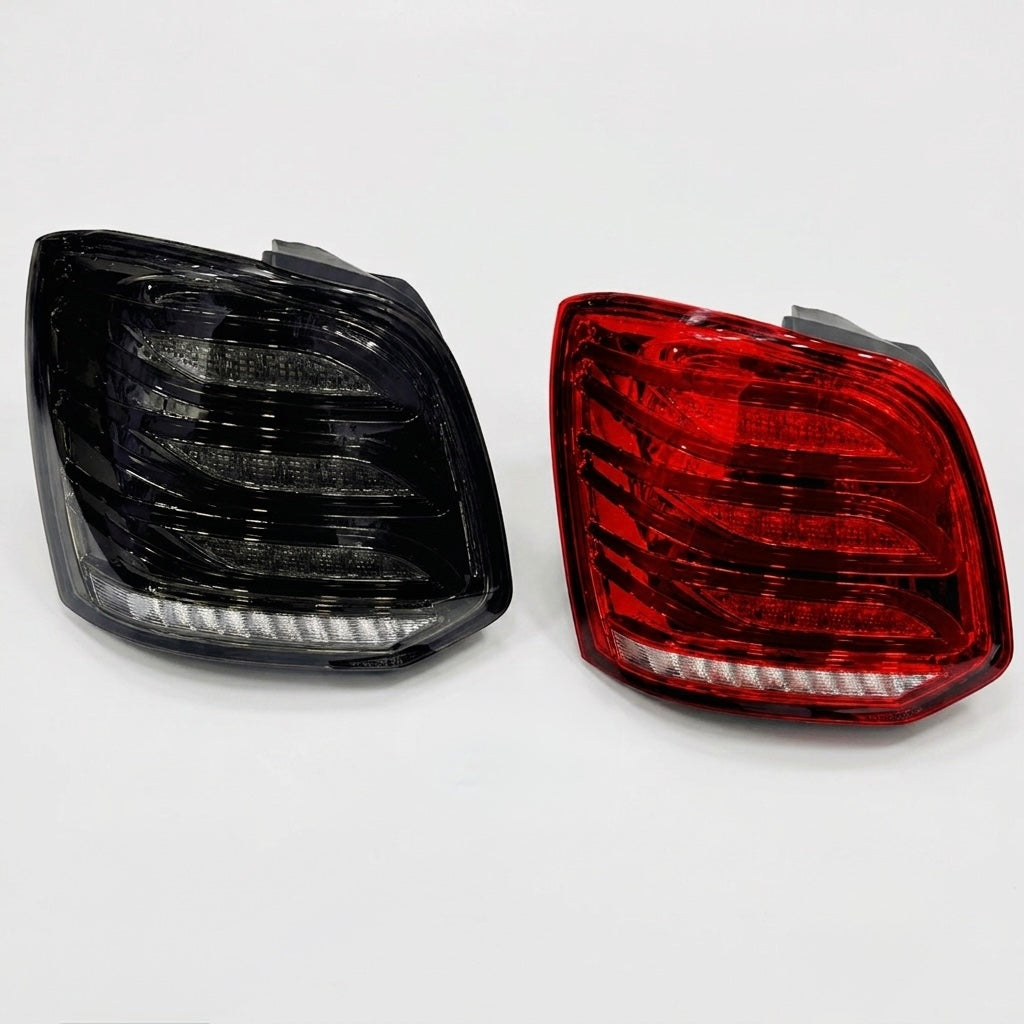 vw polo benz style led tail lights
aftermarket led tail lights for volkswagen polo
premium benz style rear lights for polo
full led tail light upgrade for vw polo
volkswagen polo smoked led tail lights