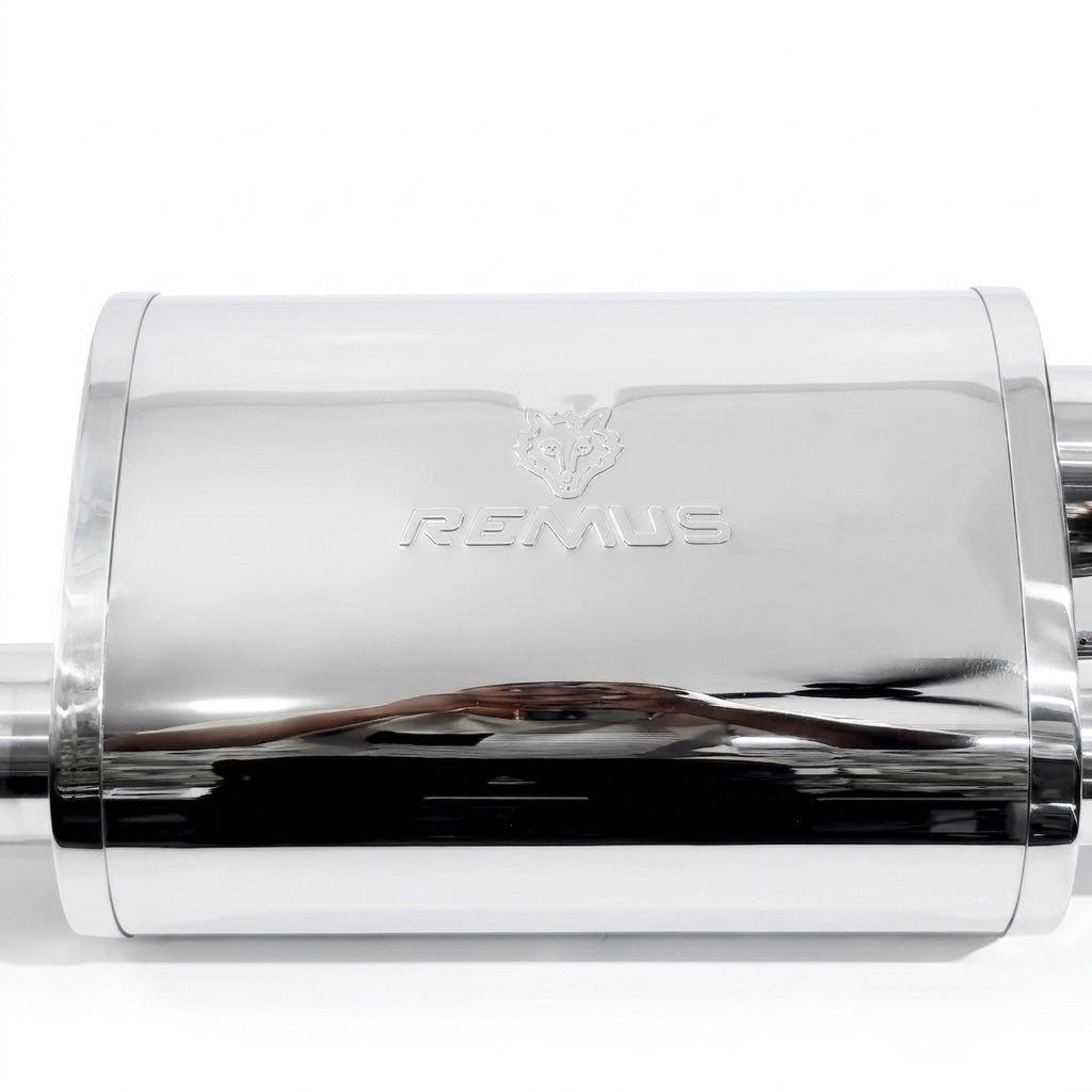 Remus Valvetronic Exhaust – Dual Stainless Steel Tips with Remote Valve Control