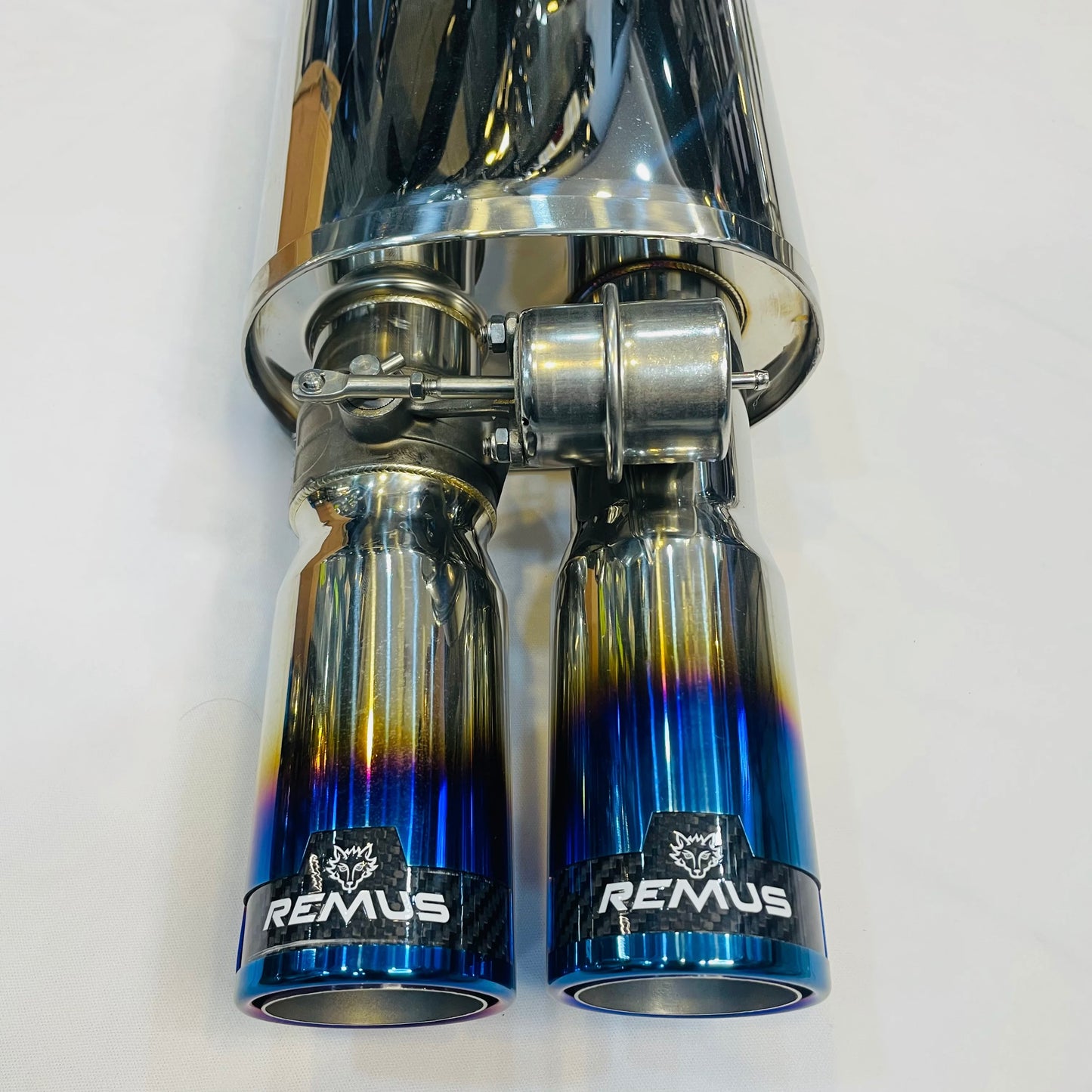 Remus Valvetronic Exhaust – Dual Burnt Tips with Remote Valve Control