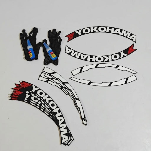universal tyre lettering stickers for cars
