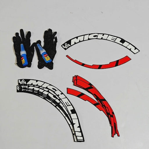 performance tyre decals for four tyres
