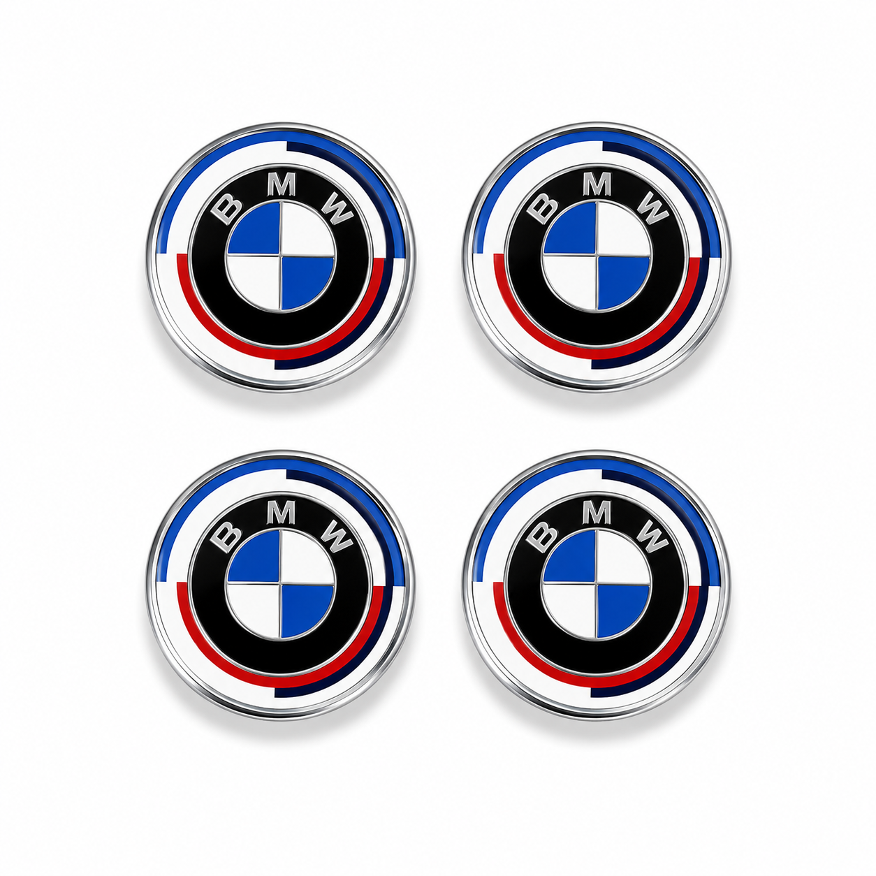 BMW Wheel Center Caps Set of 7 | Outer Diameter (56mm)