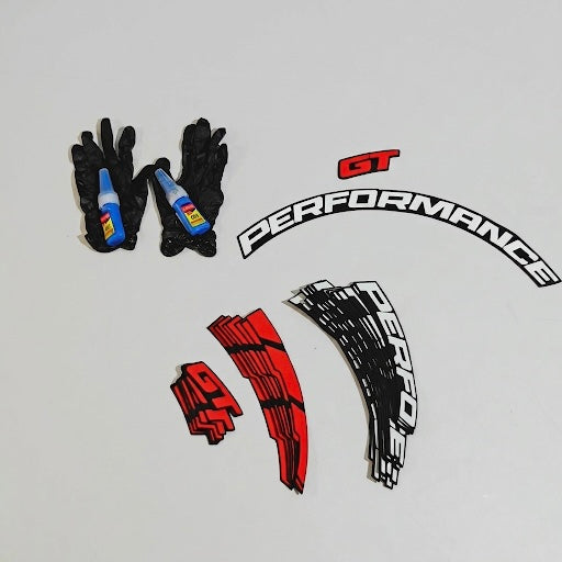 Universal tyre sidewall stickers for all vehicles
