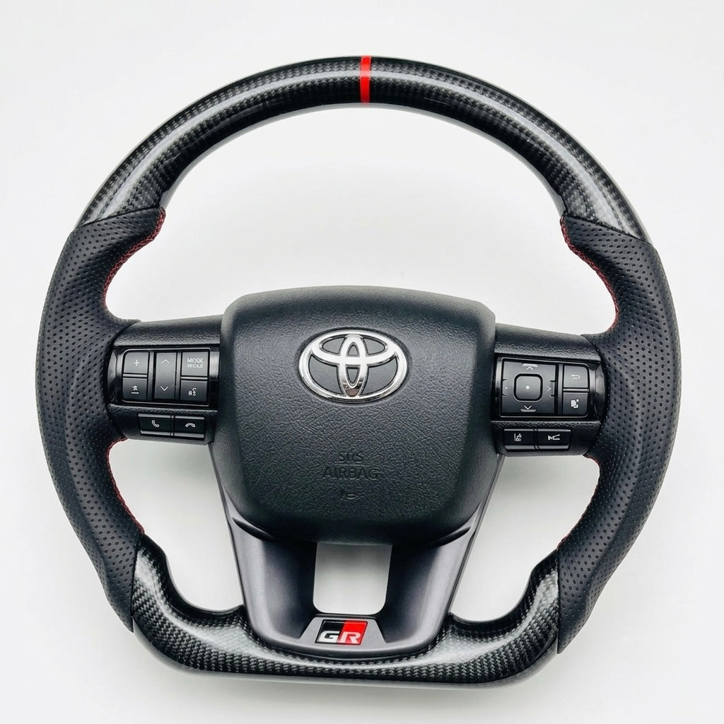 toyota fortuner gr sport carbon fiber steering wheel
fortuner carbon fiber steering wheel upgrade
gr sport steering wheel for toyota fortuner
premium fortuner interior steering wheel
aftermarket carbon steering wheel for fortuner