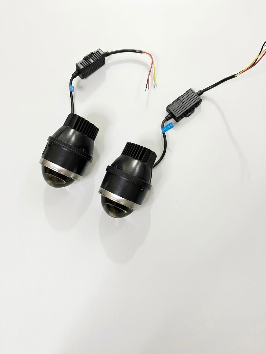 3-Inch Tri-Color Bi-LED Fog Lamps – High Visibility Universal Upgrade