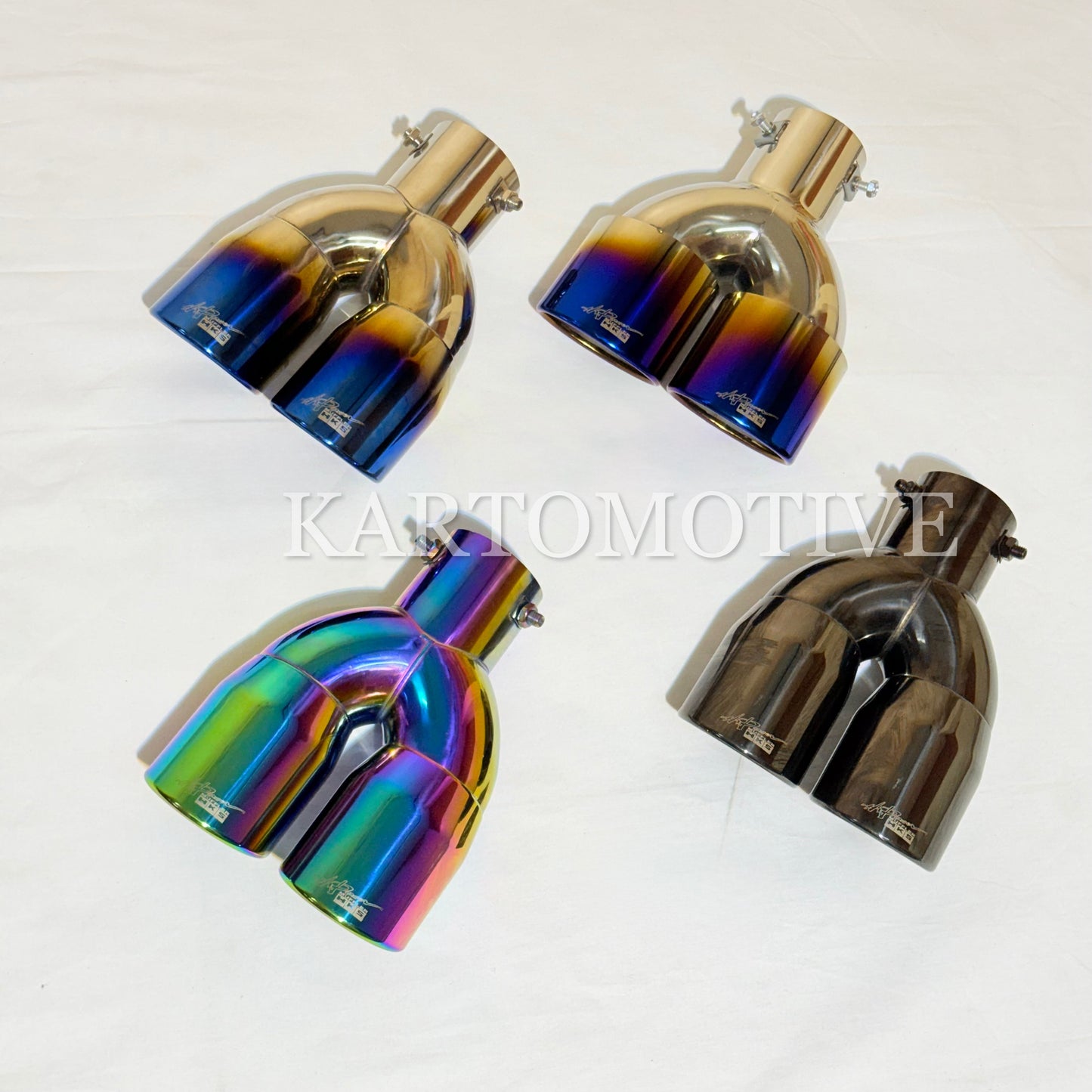 hks dual exhaust muffler tip
burnt stainless steel exhaust tip
rainbow dual exhaust tip
gloss black hks exhaust tip
universal performance exhaust tip