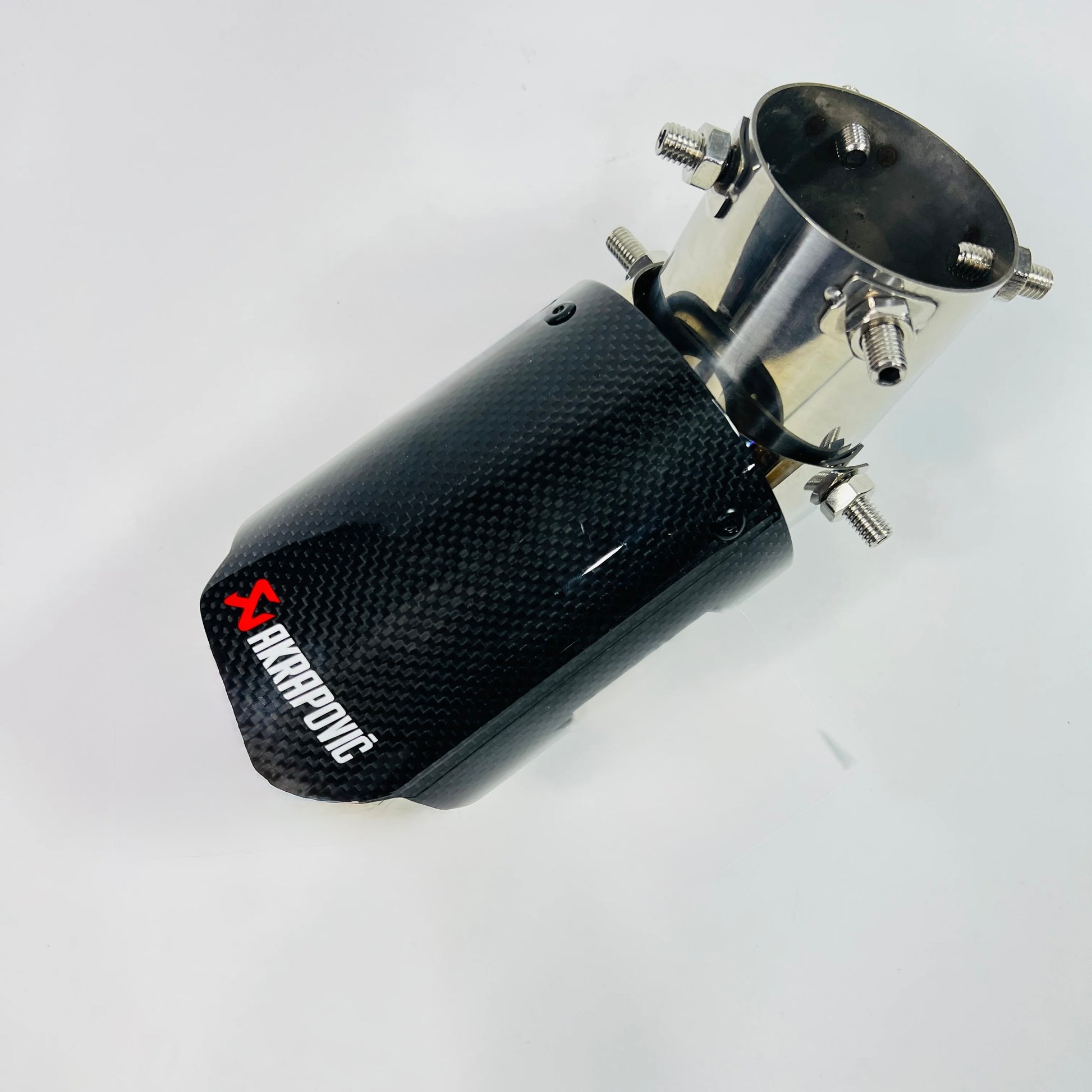 akrapovic inspired gloss carbon big single exhaust tip
angle adjustable carbon fiber exhaust tip
universal gloss carbon stainless steel exhaust tip
aftermarket performance single exhaust tip
premium adjustable gloss carbon exhaust tip
