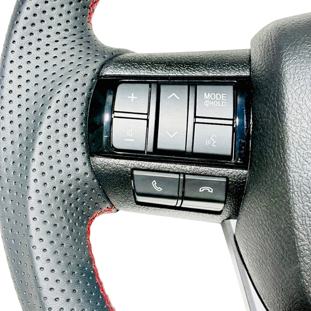 Toyota Fortuner Steering Wheel GR Sport Style | Aftermarket Carbon Fiber Finish