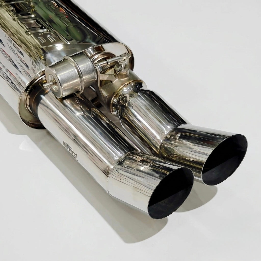 Borla Dual Tip Spitfire Valvetronic Exhaust – Remote-Controlled Performance Muffler