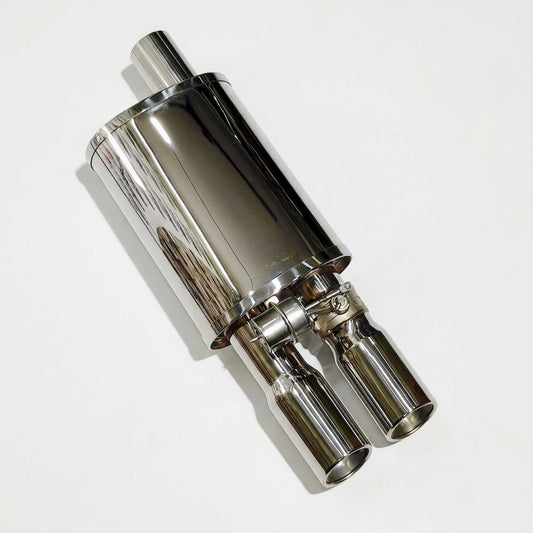remus valvetronic exhaust dual stainless steel tips
polished dual tip performance exhaust
remote control remus style exhaust
stainless steel valvetronic muffler
universal dual tip exhaust system