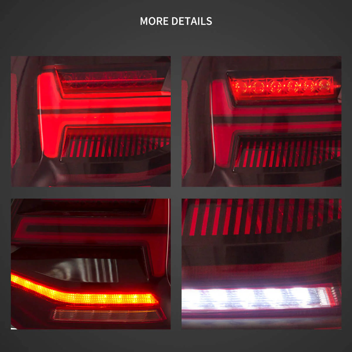 VW Polo Audi Q2-Style LED Tail Lights – Premium Rear Light Upgrade