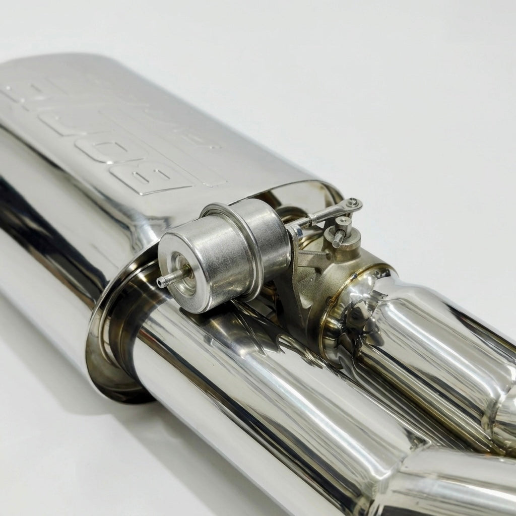 Borla Dual Tip Spitfire Valvetronic Exhaust – Remote-Controlled Performance Muffler