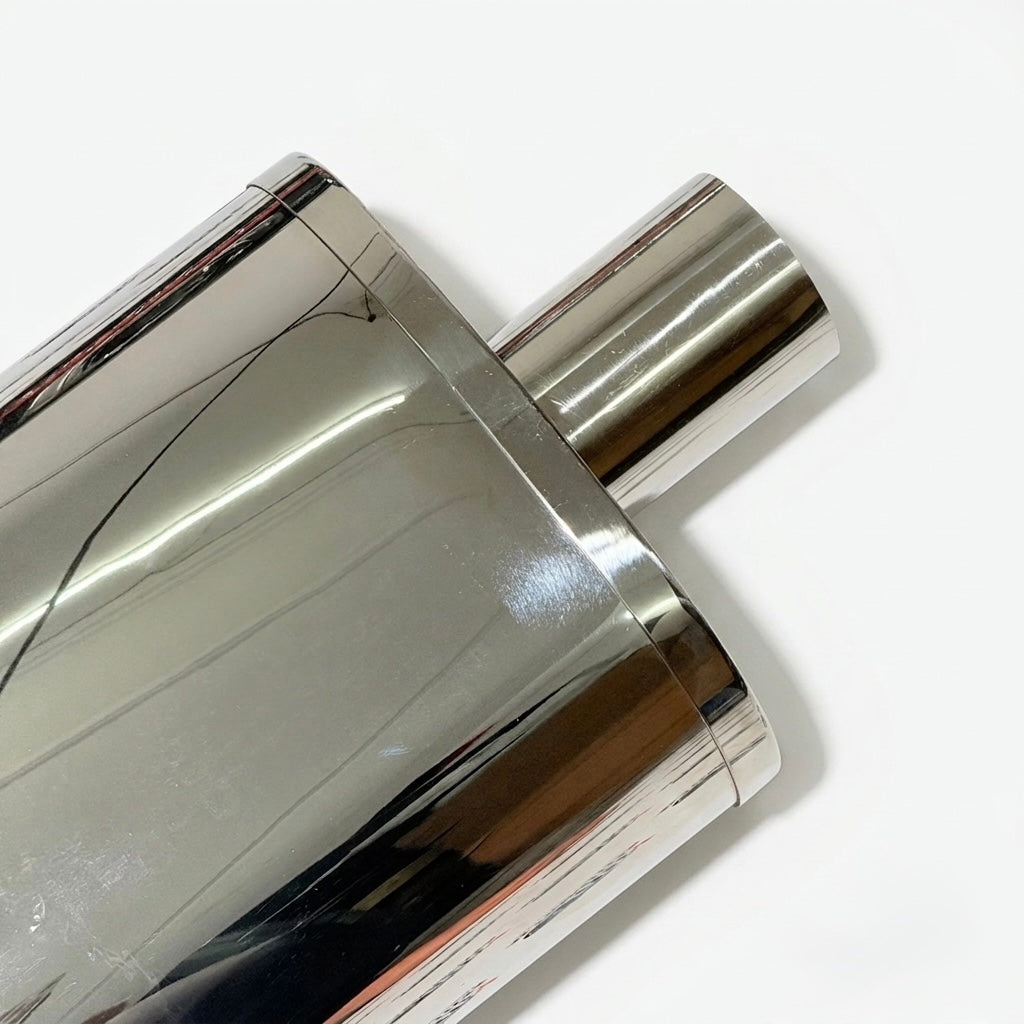 HKS Dual Burnt Tip Performance Exhaust Muffler – Universal Stainless Steel Upgrade