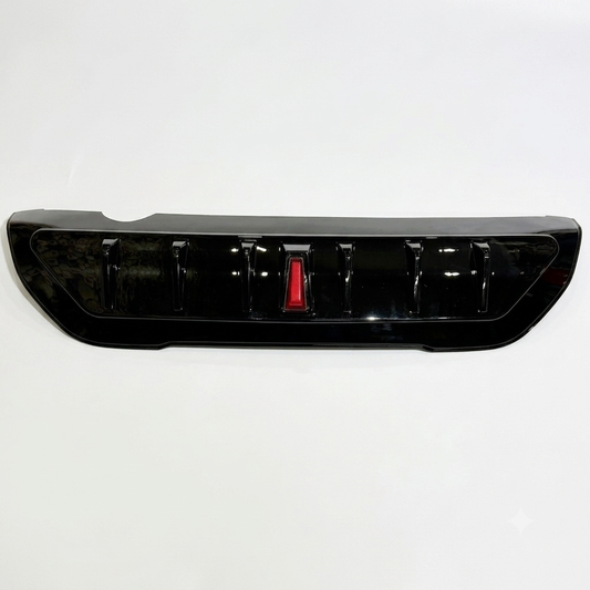 Suzuki Fronx Rear Bumper Diffuser with F1 LED Brake Light – Gloss Black Sport Styling