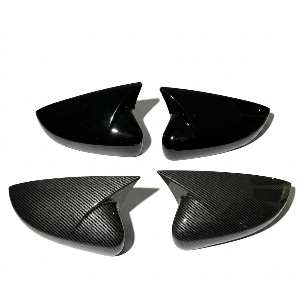 vw polo batman mirror covers with led indicator
vento side mirror covers gloss black
ameo batman style orvm caps
volkswagen mirror covers with indicator
premium abs mirror caps for vw