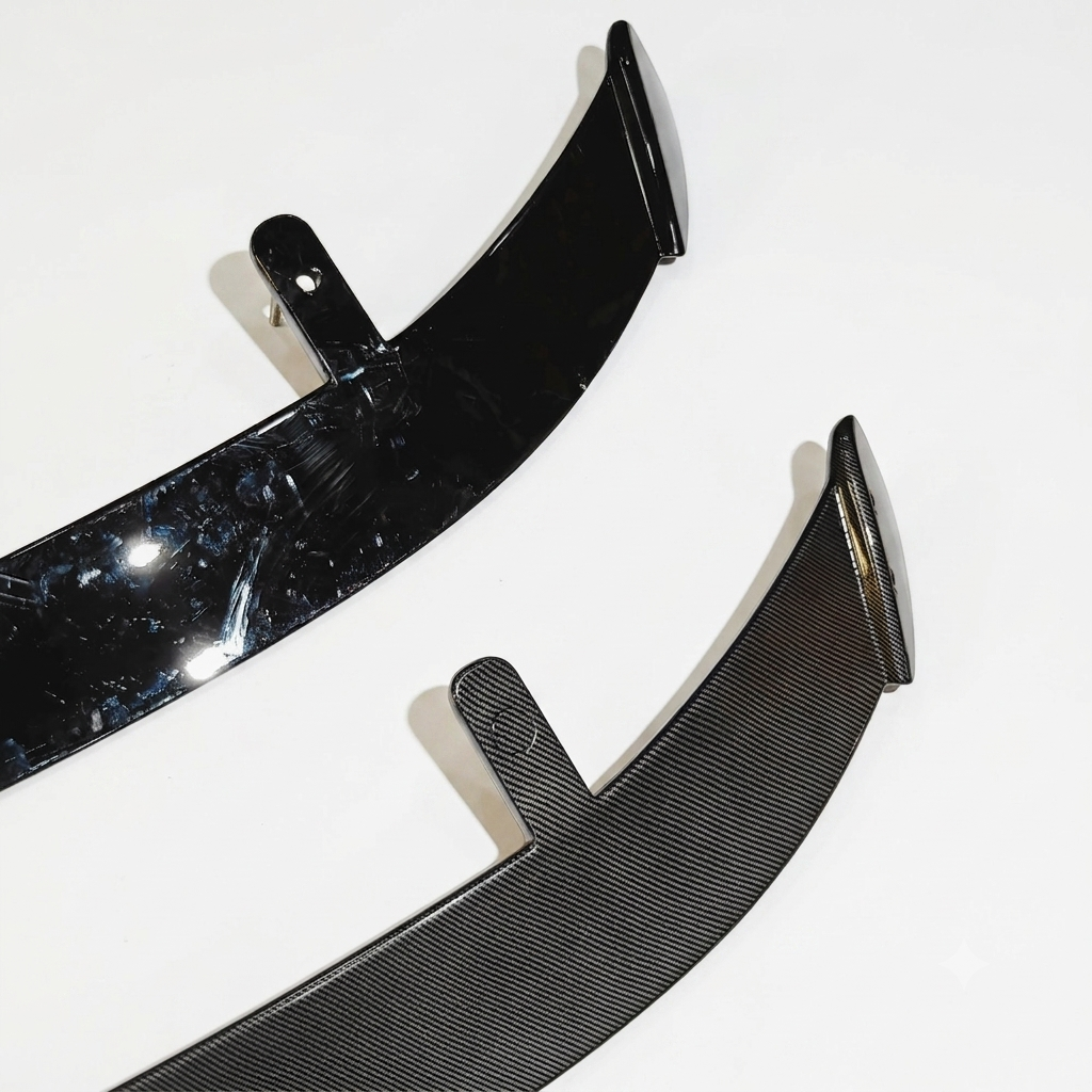 Universal Rear Roof Spoiler for Hatchbacks & SUVs – Gloss Black Sport Wing