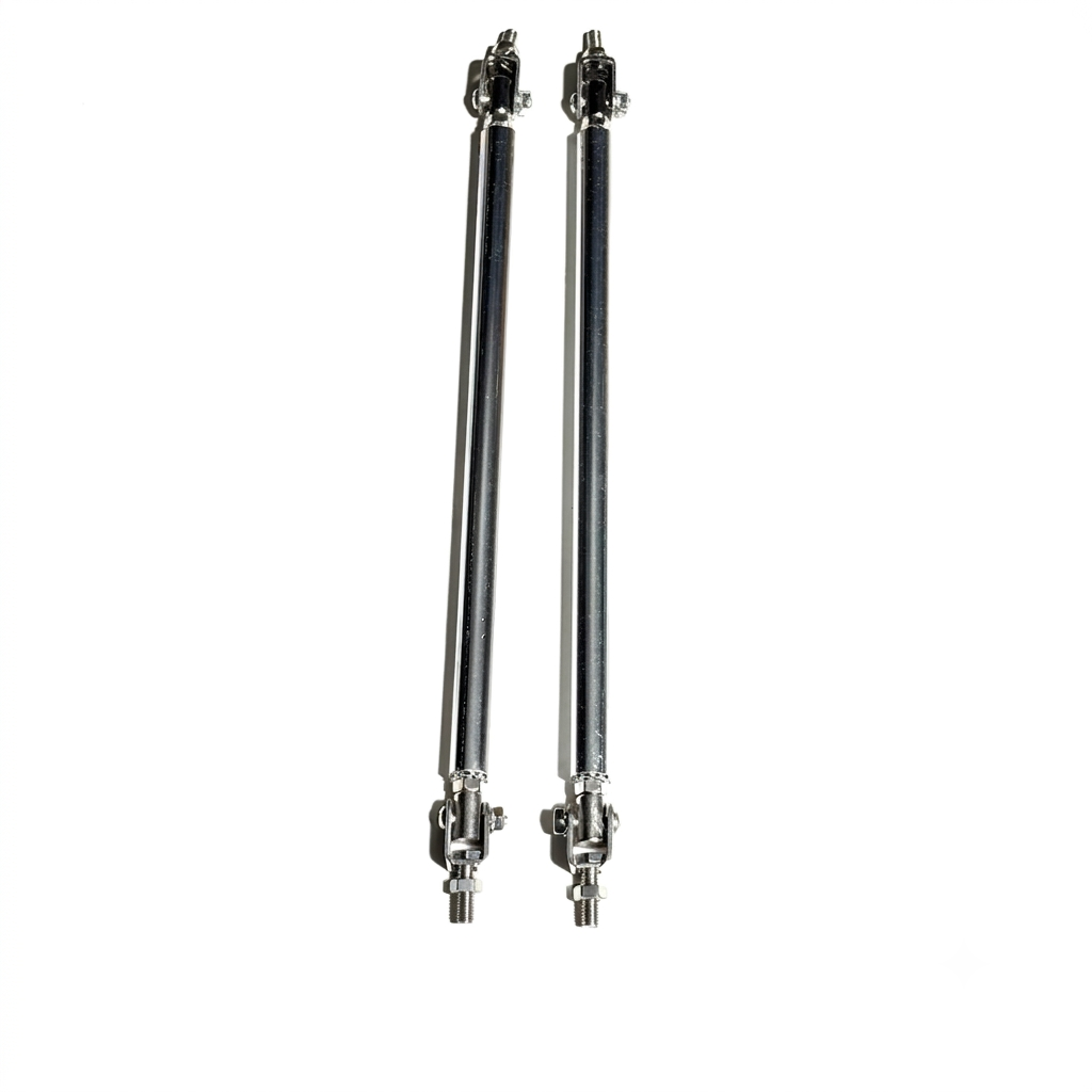 Universal Extendable Splitter Rods 20CM | Adjustable Front Bumper Support Rods