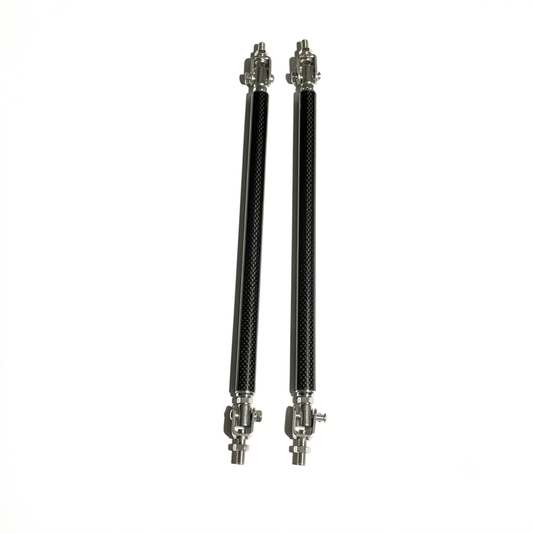 Universal Extendable Splitter Rods 20CM | Adjustable Front Bumper Support Rods