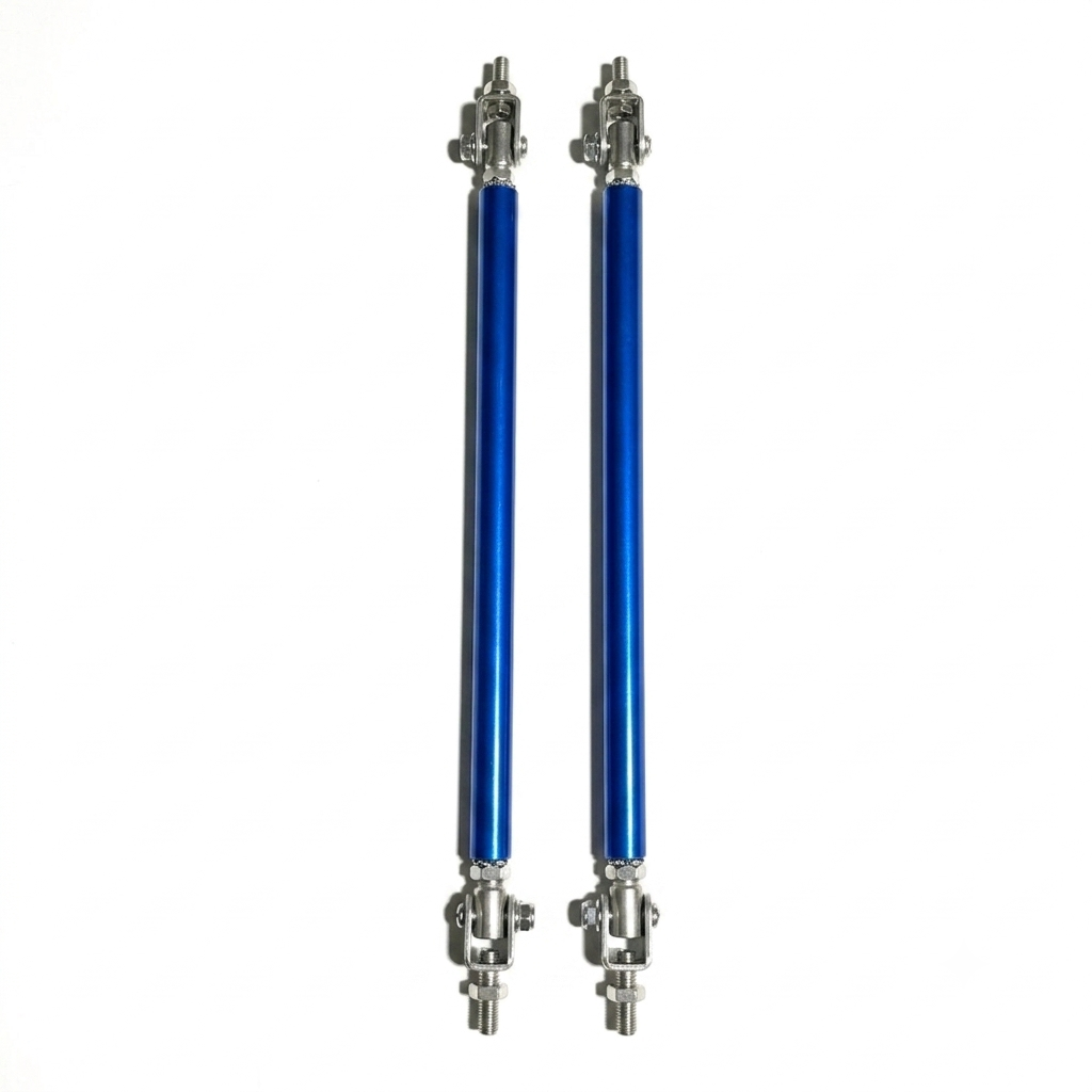 Universal Extendable Splitter Rods 20CM | Adjustable Front Bumper Support Rods