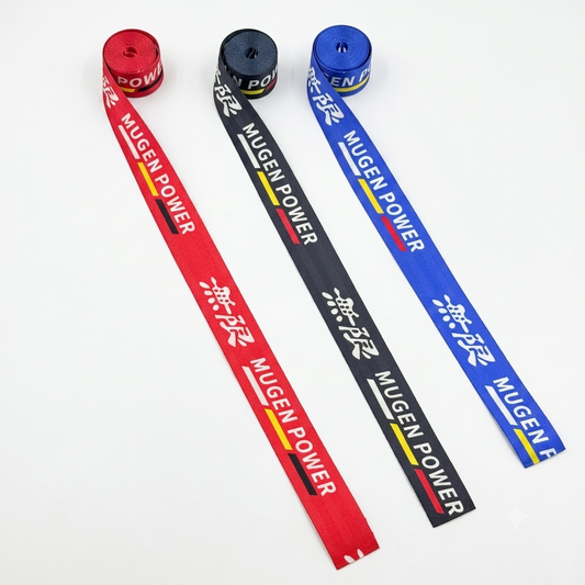 mugen racing seat belt
universal jdm seat belt
mugen interior accessories
high strength seat belt webbing
racing style seat belt upgrade