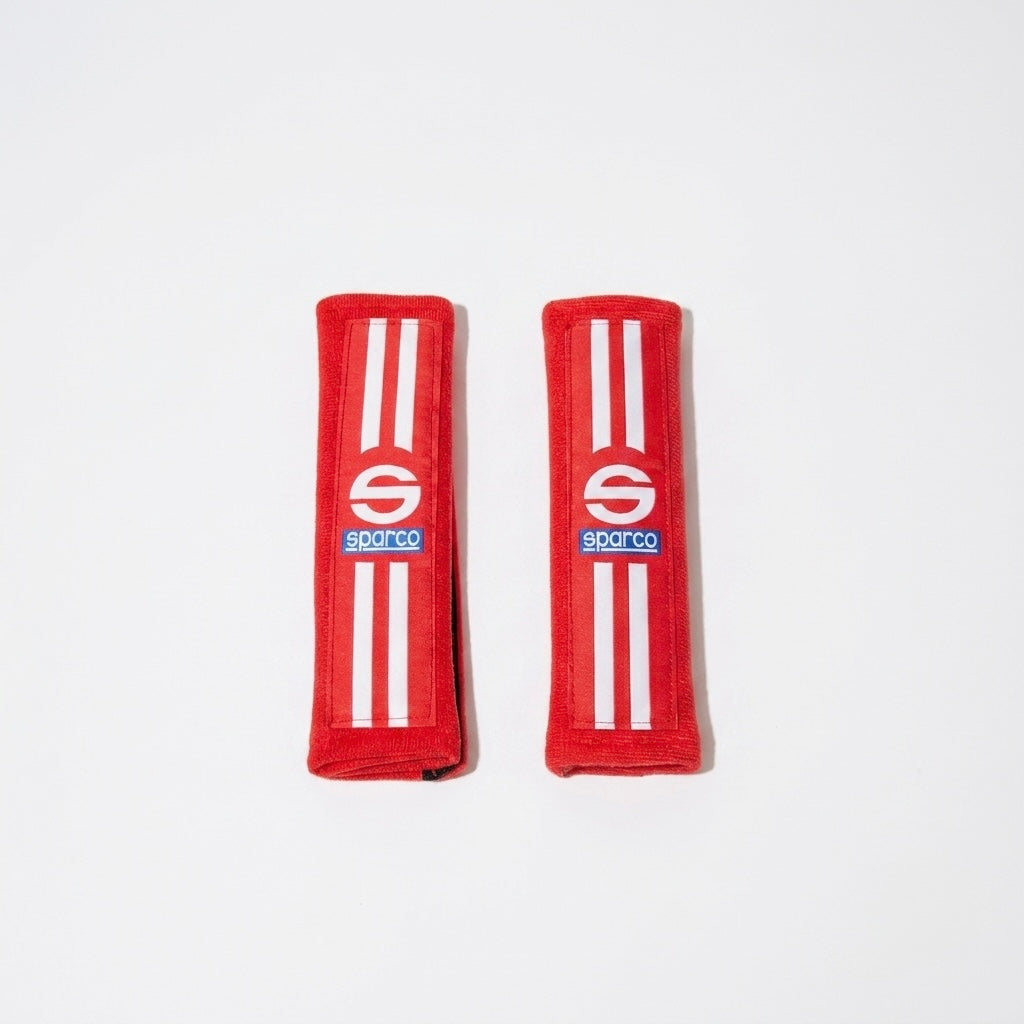 Sparco Seat Belt Shoulder Pads – Universal Racing Comfort Cushions (Pair)