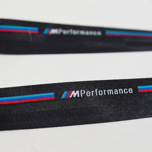 BMW M-Style Seat Belt Covers (Pair) – Universal Fit Interior Accessories
