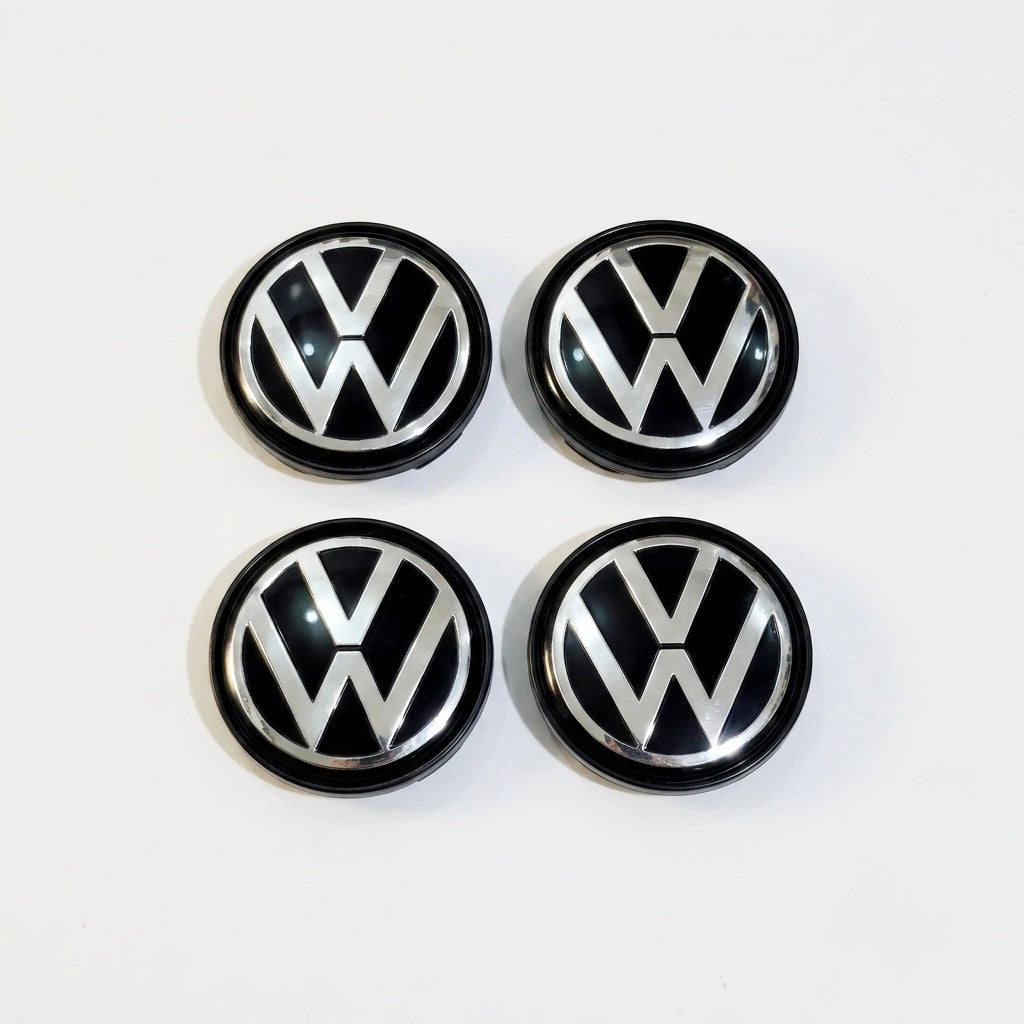 VW Golf floating wheel hub caps
