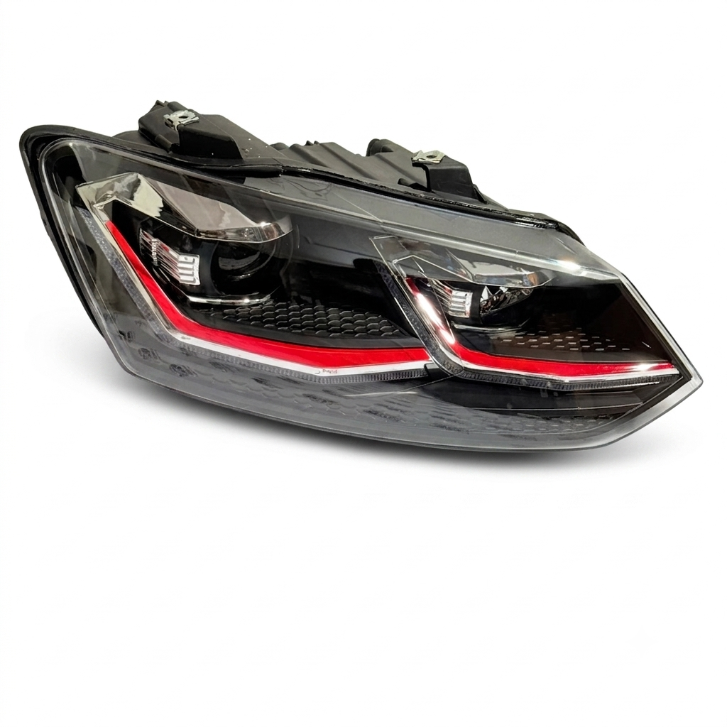VW Polo & Vento Golf-Style LED Projector Headlights – Premium Front Lighting Upgrade