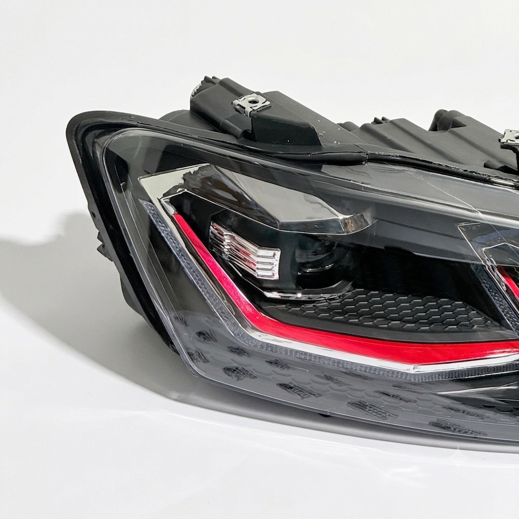 VW Polo & Vento Golf-Style LED Projector Headlights – Premium Front Lighting Upgrade