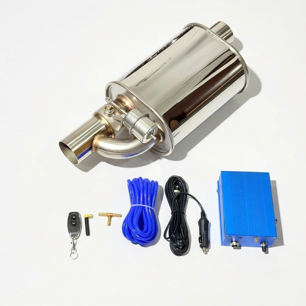 remus single tip valvetronic exhaust
single tip performance muffler
remote control remus exhaust
stainless steel valvetronic exhaust
universal single tip exhaust system