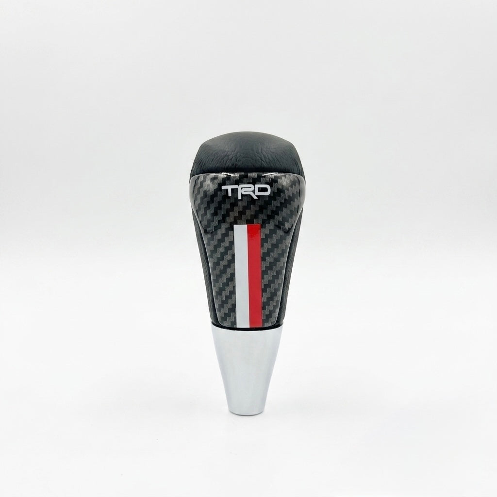 TRD Carbon Fiber Gear Knob
Automatic Gear Knob
Automatic Shift Knob
Carbon Fiber Gear Knob
Universal Automatic Shifter