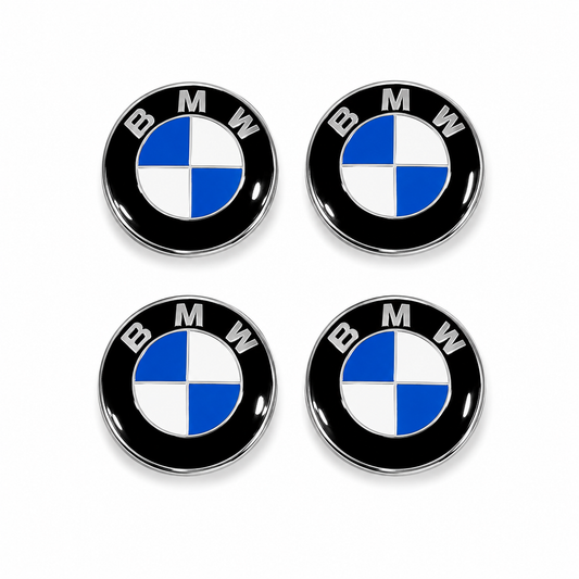 BMW Wheel Center Caps Set of 7 | Outer Diameter (56mm)