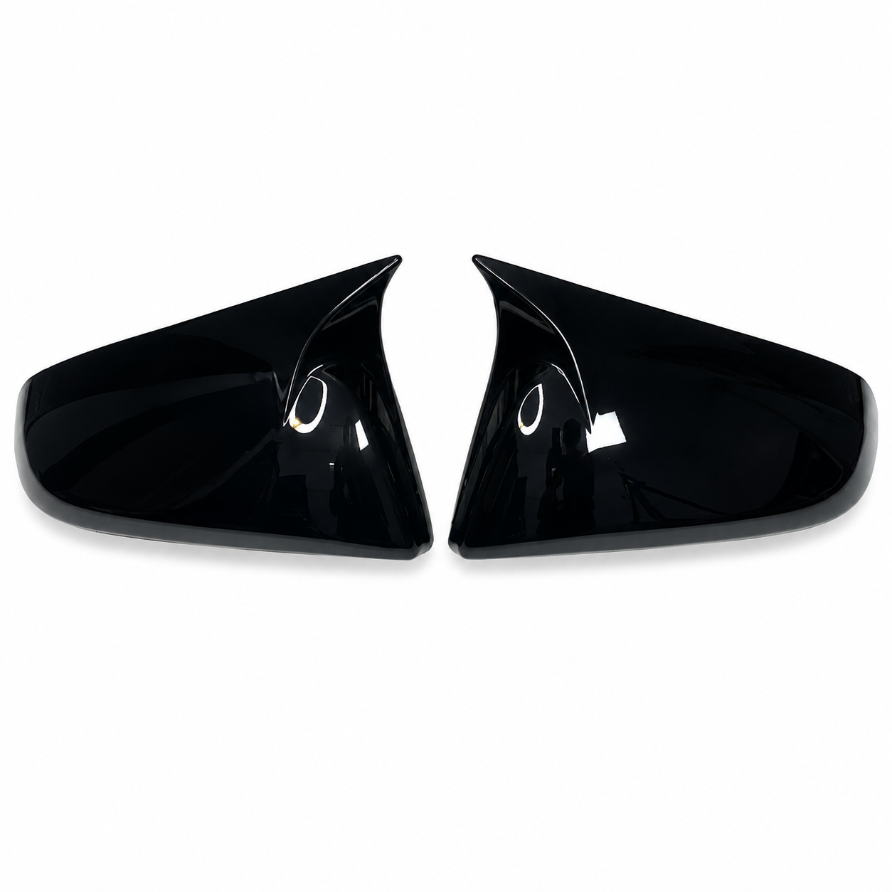 Batman Style Mirror Covers for Toyota Innova Crysta & Fortuner (2016+)